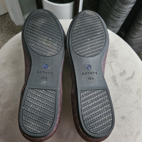 Rothy's Metallic Brown and Black Loafer - Picture 7 of 10